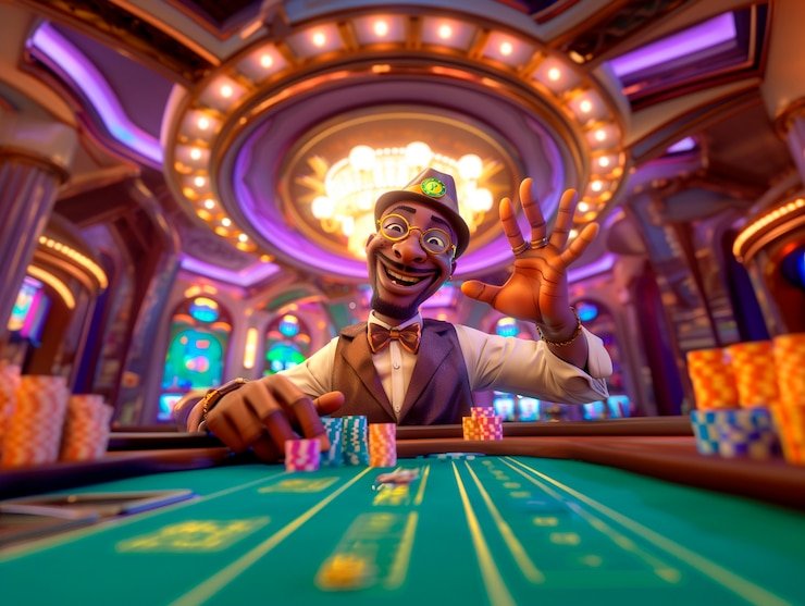 Antarmuka taruhan Caribbean Stud Poker
